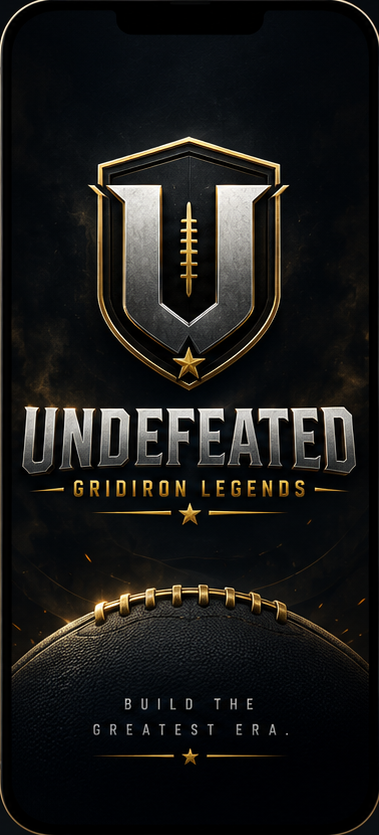 Undefeated: Gridiron Legends app splash screen